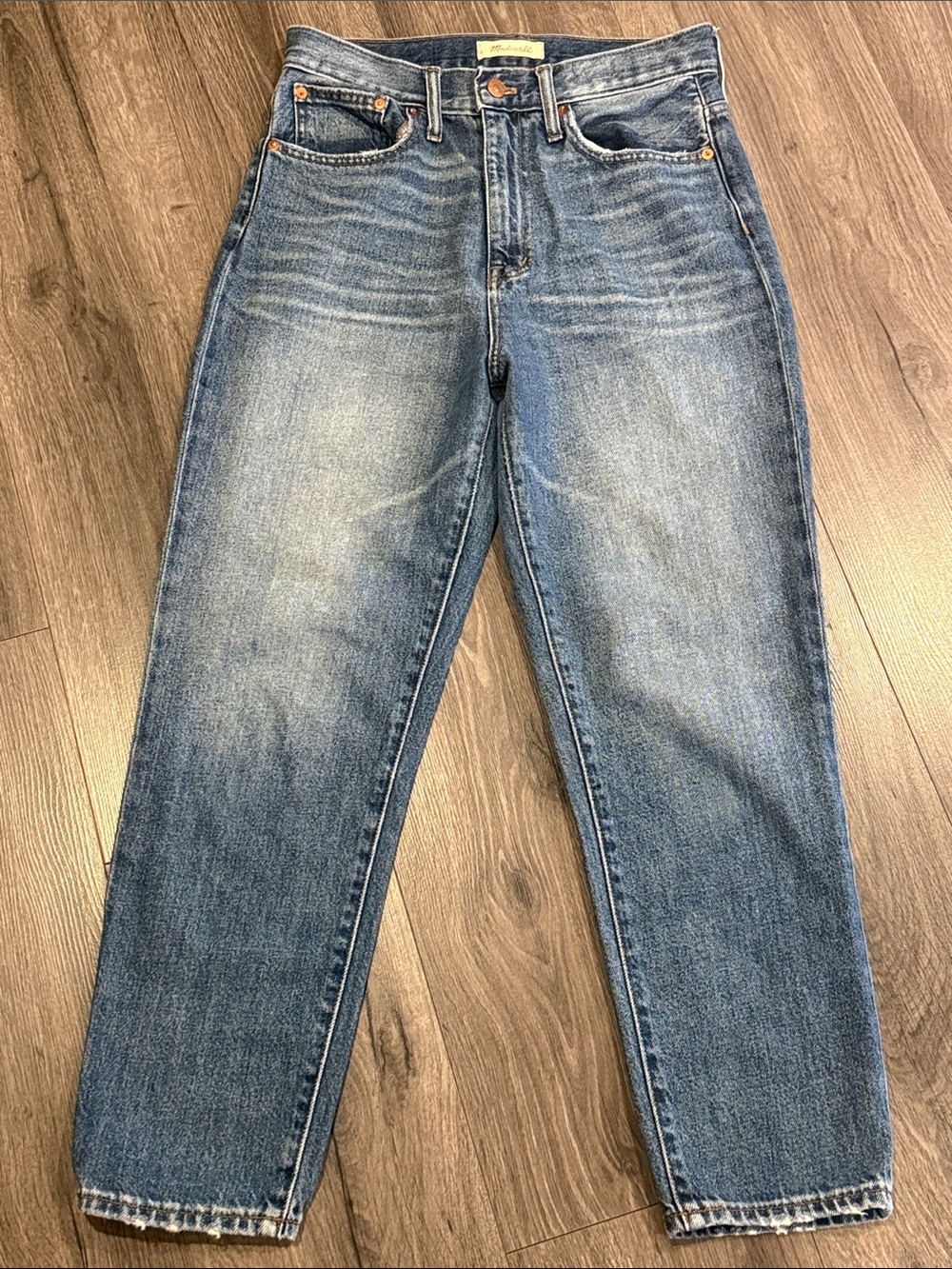 Madewell Relaxed Blue High-Rise Women’s Jeans